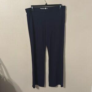 Betabrand Plus Size Boot Cut Yoga Pull On Pants